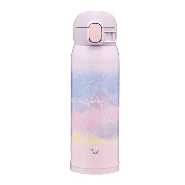 象印（ZOJIRUSHI） 水筒 480ml 子供 ワンタッチ 保冷 保温 パッキン一