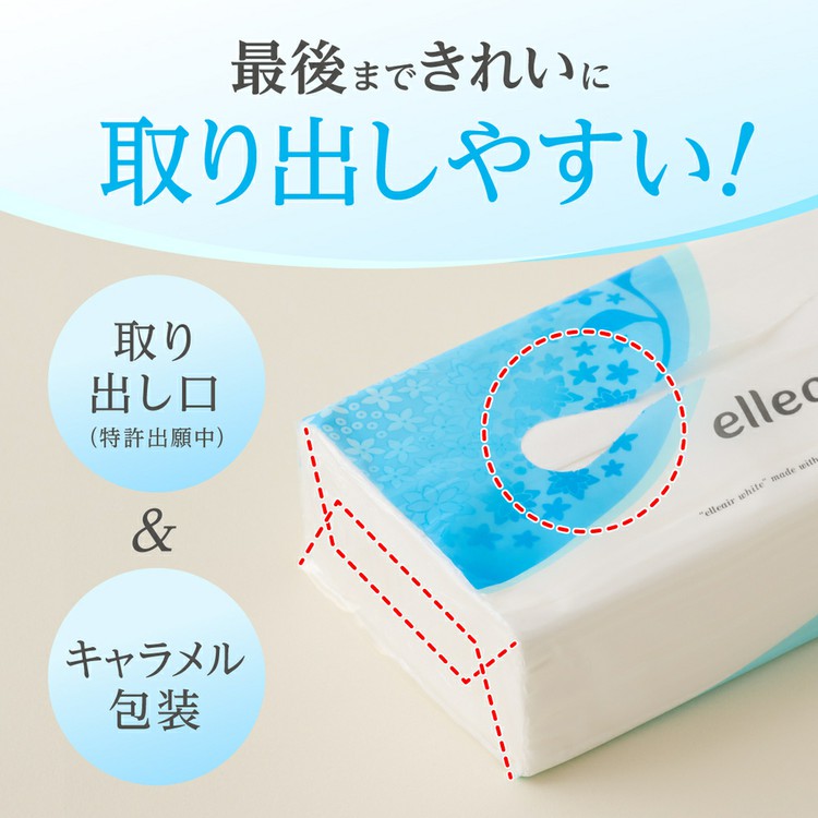 エリエールティッシュティッシュペーパー箱なしコンパクトソフトパック160組備蓄大王製紙8個入エリエールティシューソフトパック160W8P 