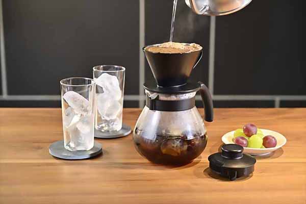 ハンドドリップ大容量手軽ハリオ家庭用珈琲コーヒーポットドリッパー電子レンジOKHARIOコーヒーセット日本製テコドリッパーセット 