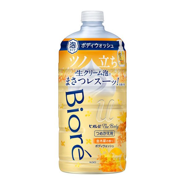 Biore (3個)ボディソープ ボディウォッシュ 泡タイプ ビオレu ザボディ