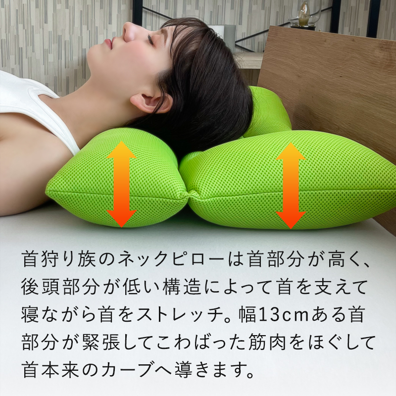 Head Hunter 枕 まくら 高さ調整 首狩り族のネックピロー 094-0000