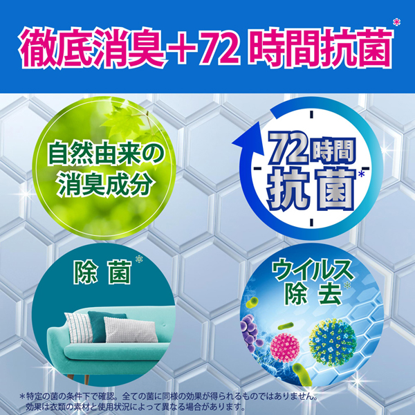 消臭剤詰め替え消臭車トイレお部屋衣類・布製品消臭スプレー除菌スプレー詰替えファブリーズW除菌無香料アルコール成分入りつめかえ用4回分1280mlP&G 