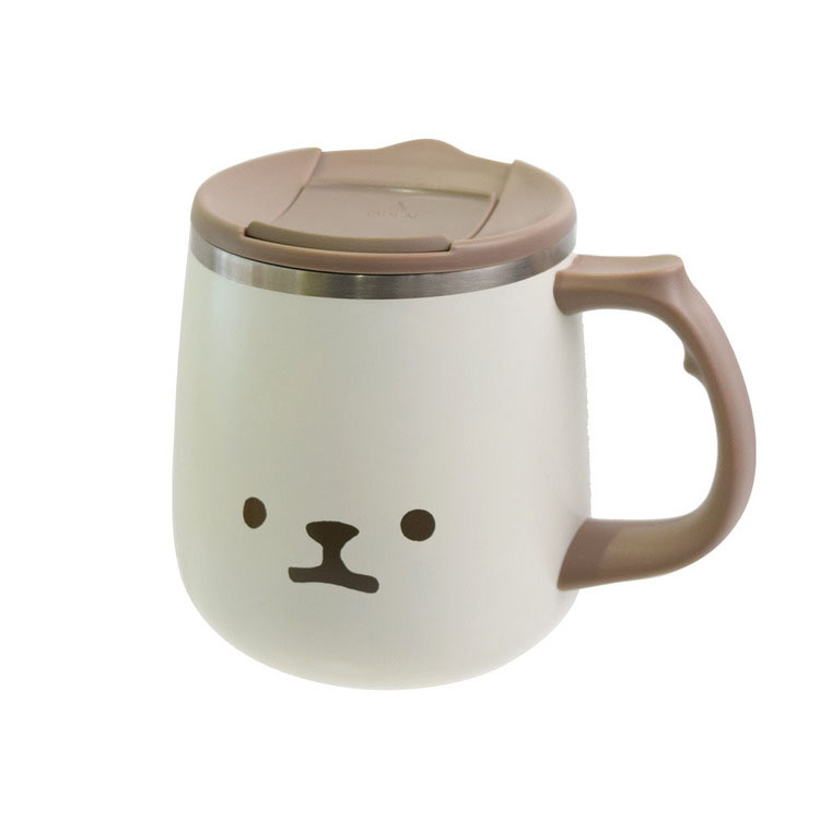 マグカップコーヒーシンプルレディースメンズおしゃれ保温保冷カフェ風マイカップコップ蓋付きフタマグカップコーヒームームーステンレスサーモマグカップサブヒロモリ 