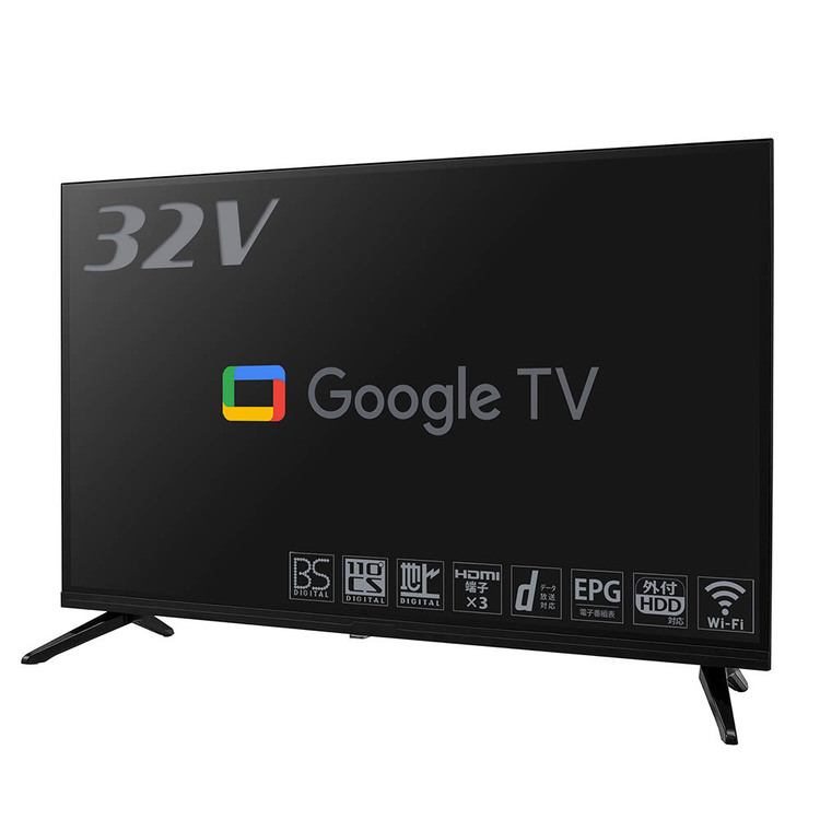 32型テレビ地デジネットワークGoogleTVネットワーク対応32型ハイビジョン液晶テレビ 