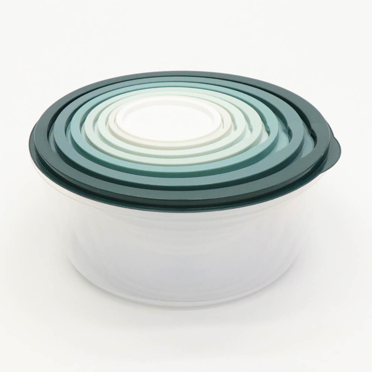 ボウル保存タッパー食品電子レンジ食洗器対応省スペース重ねて収納蓋付き調理器具蓋付きボウル7点セット 