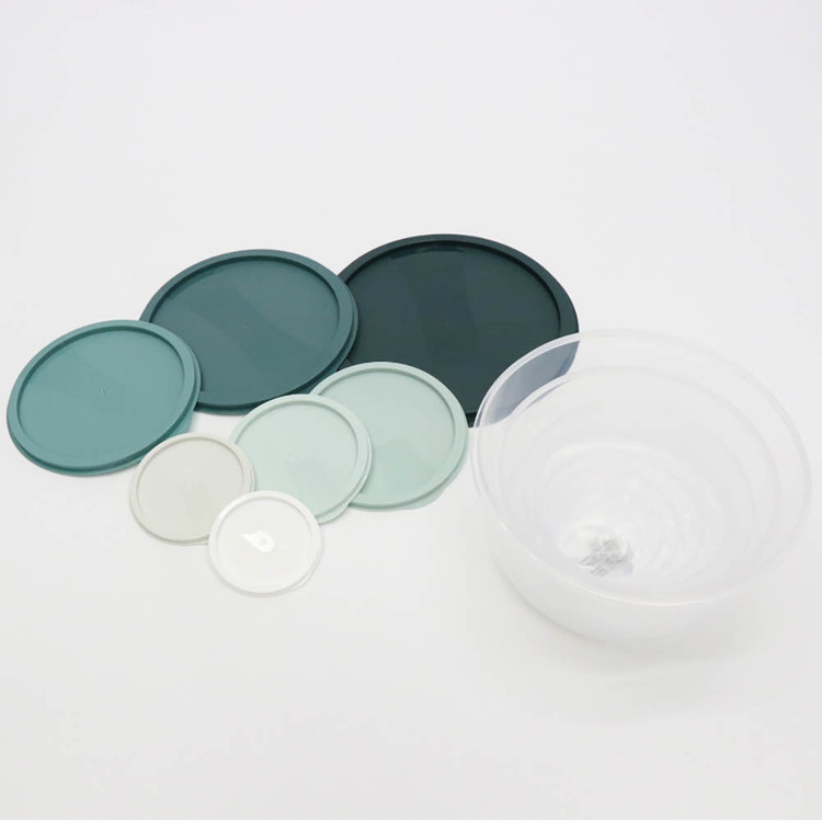 ボウル保存タッパー食品電子レンジ食洗器対応省スペース重ねて収納蓋付き調理器具蓋付きボウル7点セット 