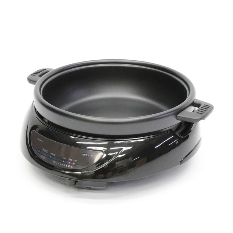 2WAYグリルプレート1台2役着脱プレート鍋料理焼き料理ハイパワー1300W無段階温度調節機能着脱プレート深鍋プレートグリルプレート2WAYグリルプレート 