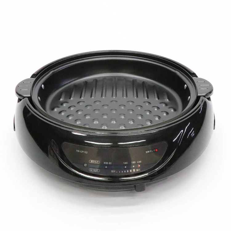 2WAYグリルプレート1台2役着脱プレート鍋料理焼き料理ハイパワー1300W無段階温度調節機能着脱プレート深鍋プレートグリルプレート2WAYグリルプレート 