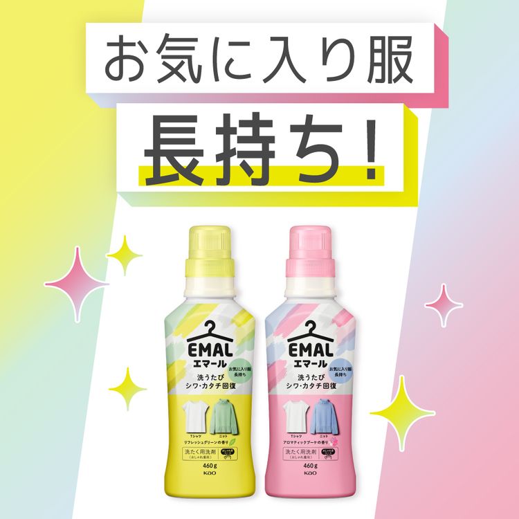 エマール 洗濯洗剤 洗剤 洗濯 詰め替え つめかえ用 4個セット 810g