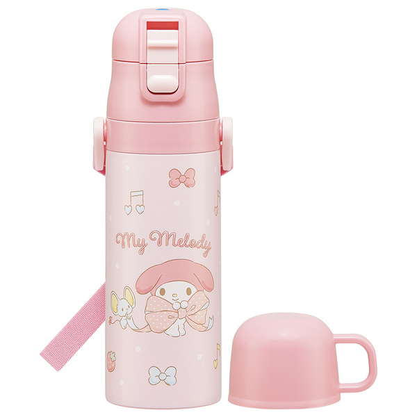 スケーター 水筒 ボトル 子供 超軽量2WAYステンレスボトル SKDC4