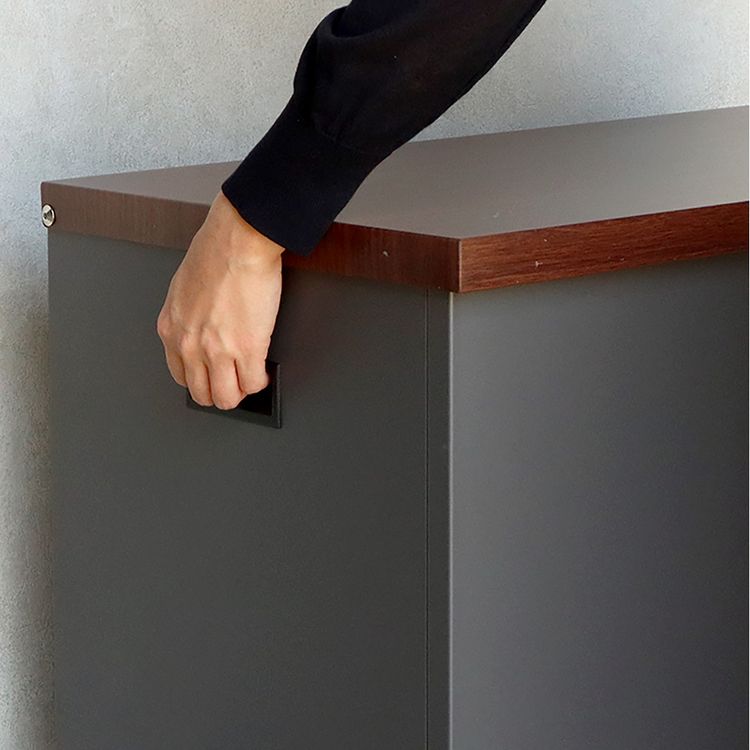 宅配ボックスMOJYUモジュおしゃれ北欧風組立品取り付け簡単ガルバナイズド処理Amatoアマート【Amato（アマート）】ベンチ収納宅配ボックスMOJYU 