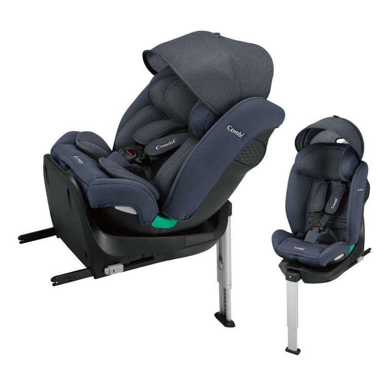 おでかけチャイルドシートコンビ10才頃まで使えるロングユースR129ISOFIX固定回転コンパクトクルムーヴロングR129エッグショックEAコンビ 