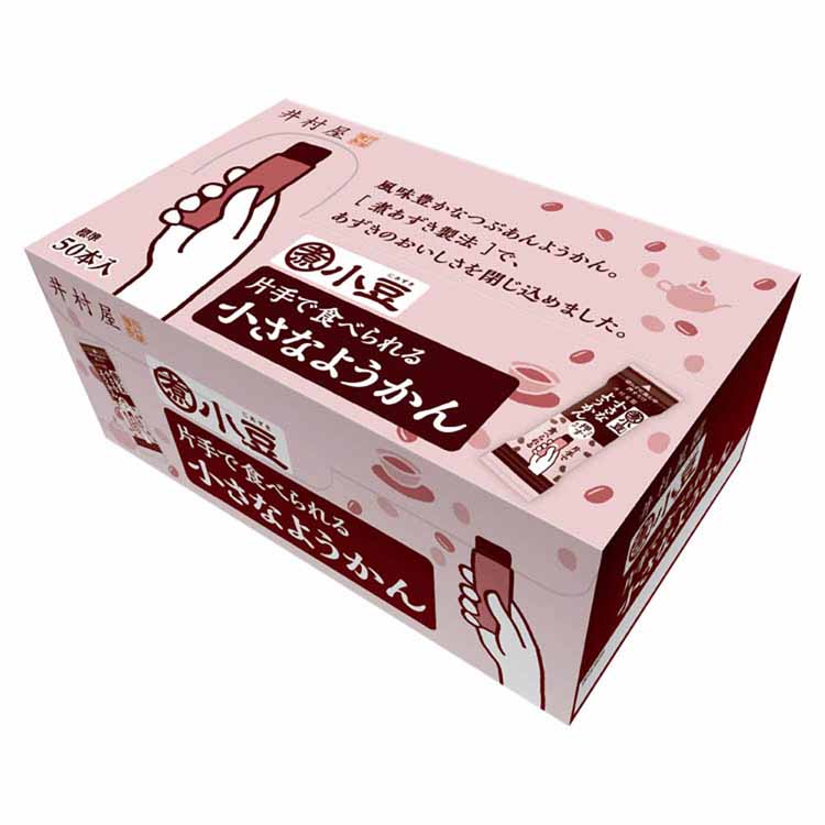 ようかんあずき和菓子おやつ食べ切りミニサイズレジャースティックつぶあん大容量【2個】大容量　片手で食べられる小さなようかん井村屋