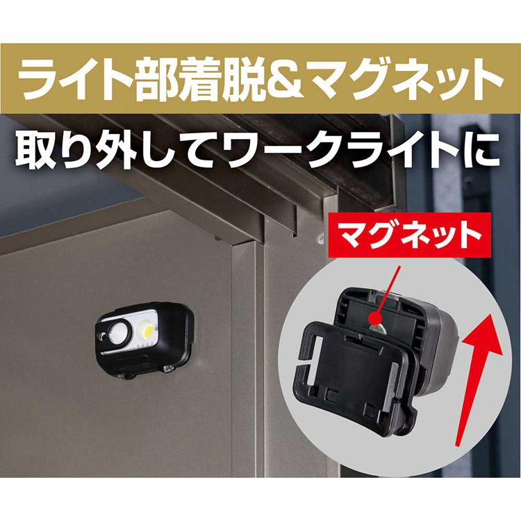 ヘッドライトLED防災用品防災ワークライトアウトドアキャンプ灯器災害緊急時エルパELPALEDヘッドライト朝日電器株式会社 
