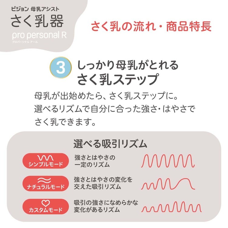 さく乳機搾乳機搾乳器さく乳器さくにゅう機さくにゅう器pigeonPigeonピジョンさく乳器電動propersonalR23ピジョン 