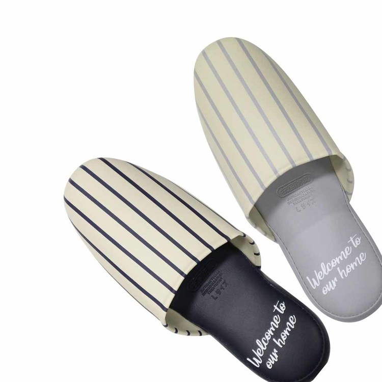 スリッパトイレ男女兼用シンプル抗菌クリニックお手洗い新生活拭けるトイレ用品ストライプスリッパ男女兼用朝倉商会 
