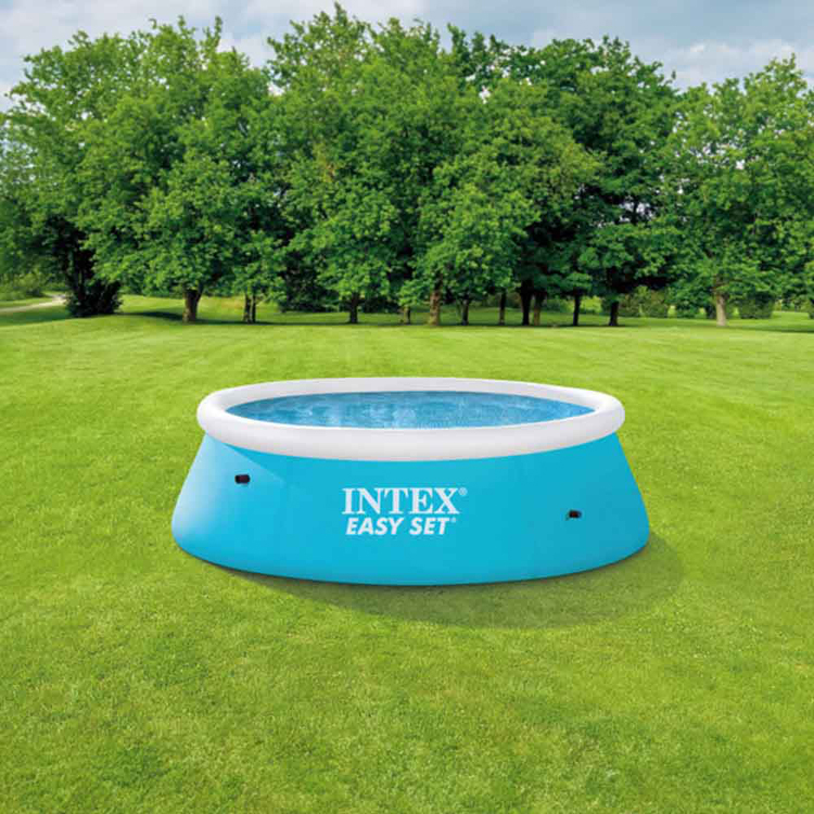 ビニールプール大型家庭用プール庭AGPワンタッチ組み立て不要遊具イージーセットプールINTEX 
