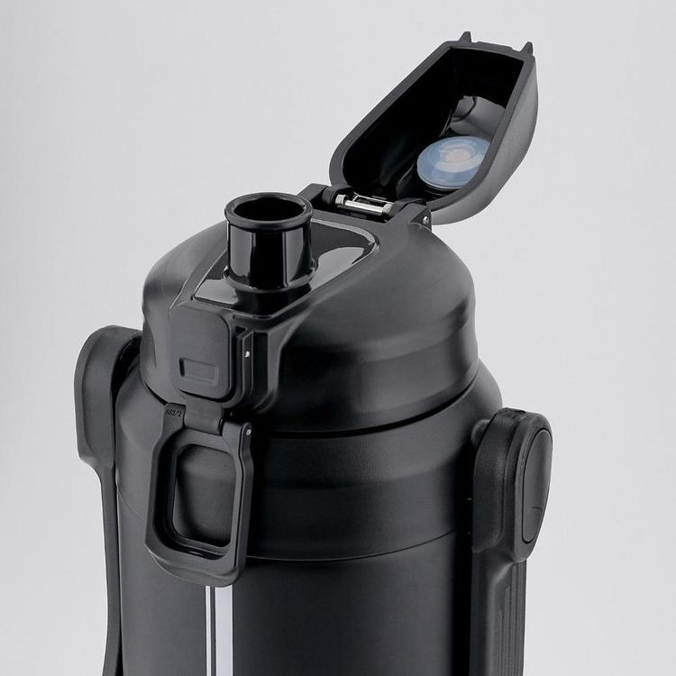 スポーツボトル夏キャンプ大容量洗いやすい飲みやすい直飲みハンドル付きワンタッチオープンお手入れ簡単ベストコダブルステンレススポーツジャグ水筒2.2L保冷専用ベストコ 