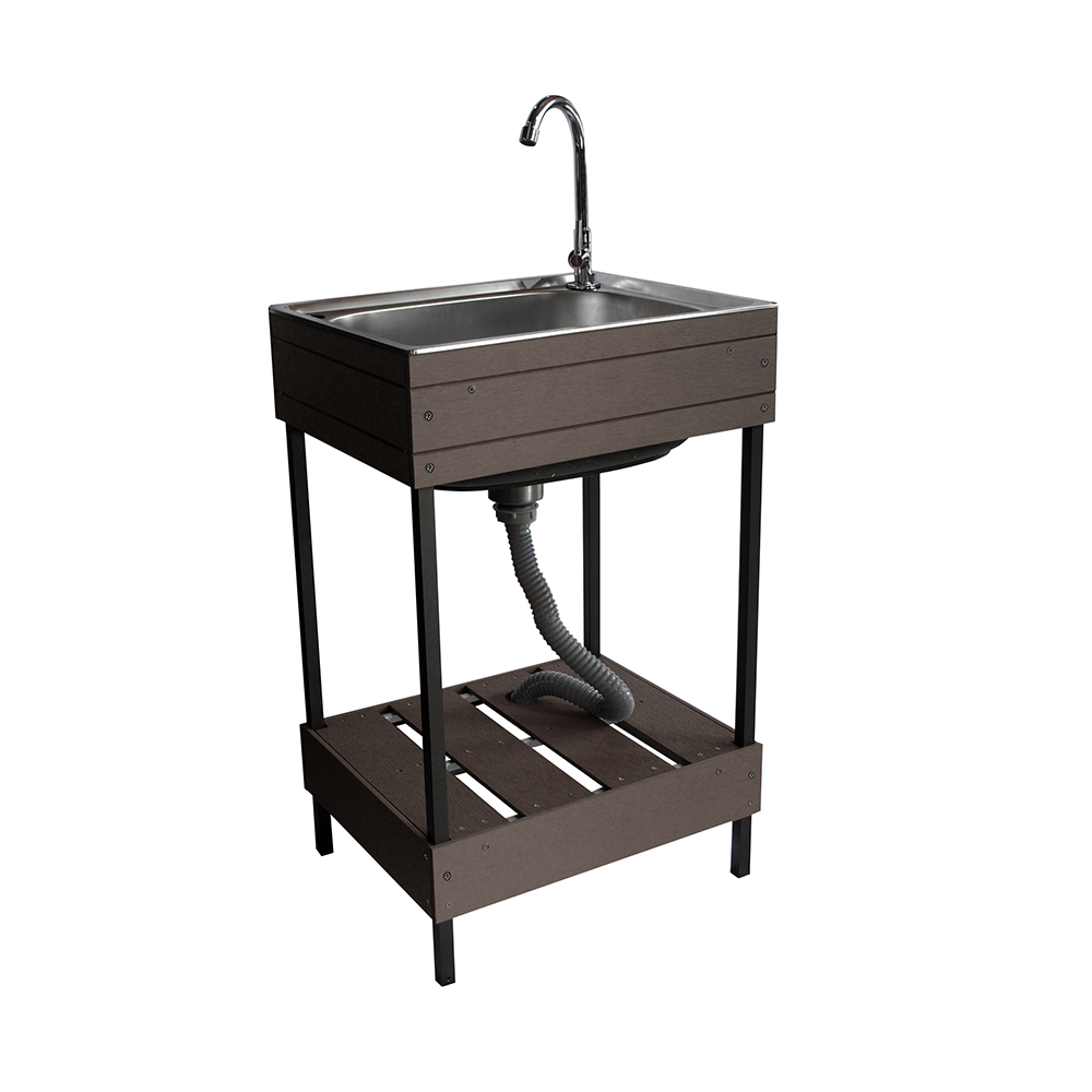 ガーデンシンク 小 人工木 流し台 ガーデン aks47779 旭興進 (代引不可