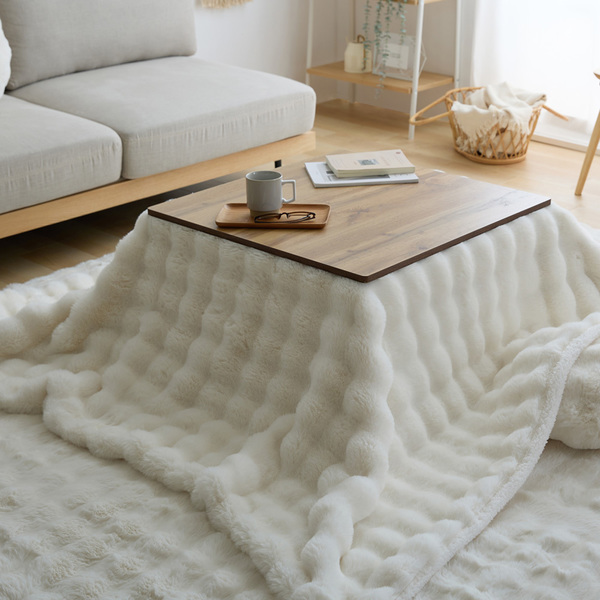 もこふわ こたつ布団 長方形 もこもこ ふわふわ こたつ 布団 こたつ