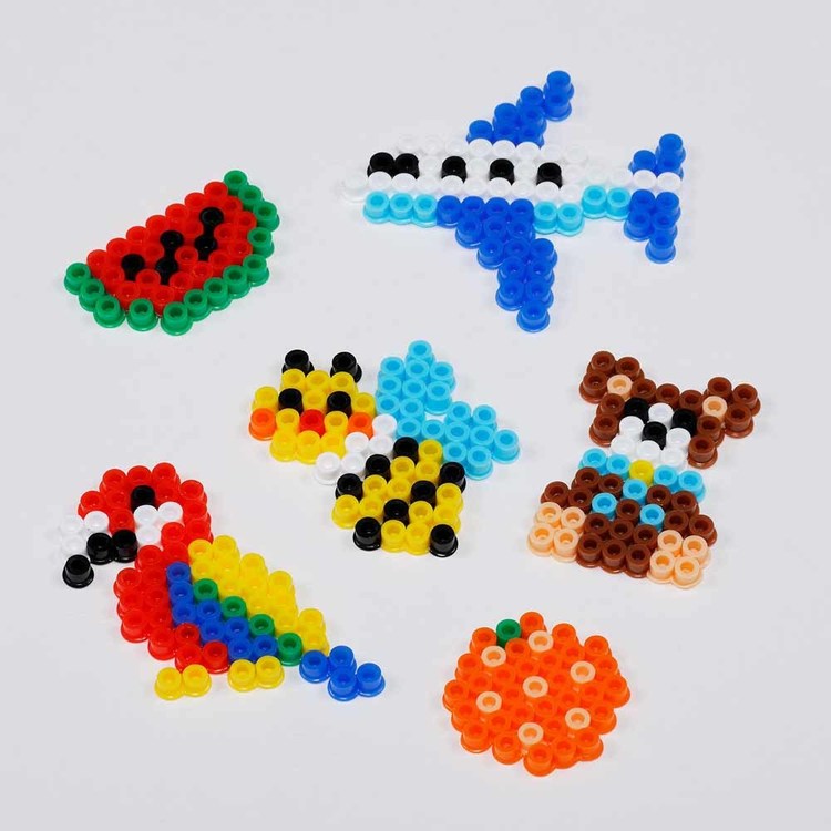 カワダパーラービーズはじめてポットベーシックカラーアイロンビーズ容器入り2500ピース2500Pベーシック玩具はじめてポットカワダ 