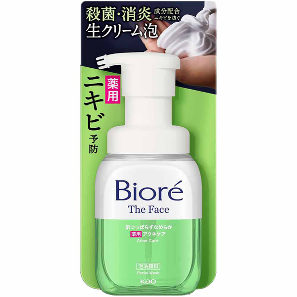 Biore ビオレ ザフェイス 泡洗顔料 ディープモイスト 本体 洗顔