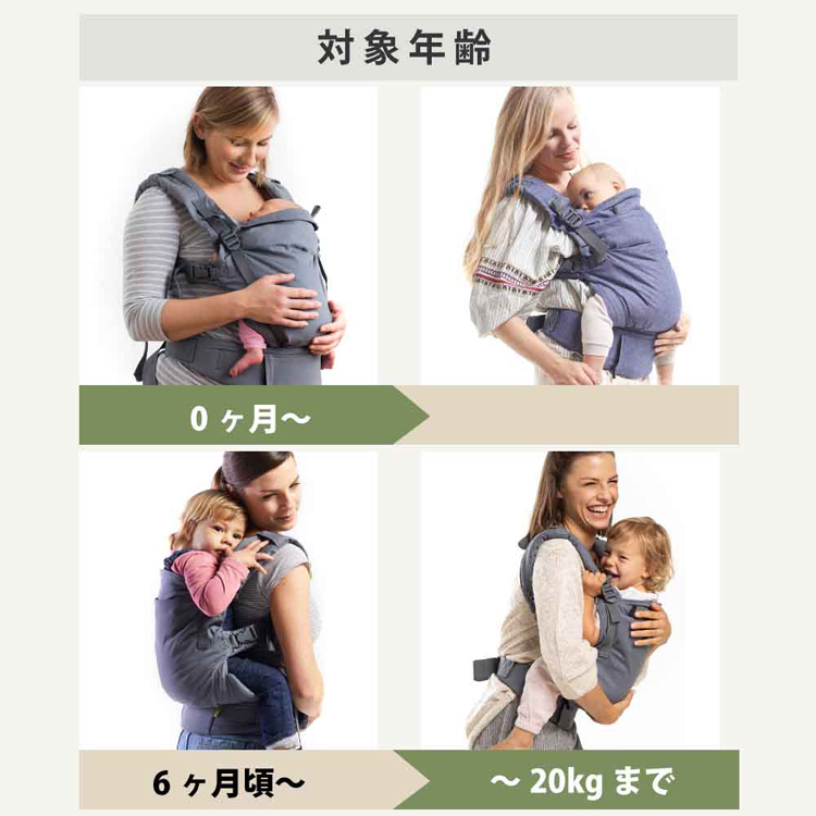 抱っこ紐BobaXだっこひもベビーキャリー新生児から綿100％コットン100％20kgまでおんぶ紐おんぶ出産祝い男女兼用ボバエックスデザイナーズboba（ボバ）
