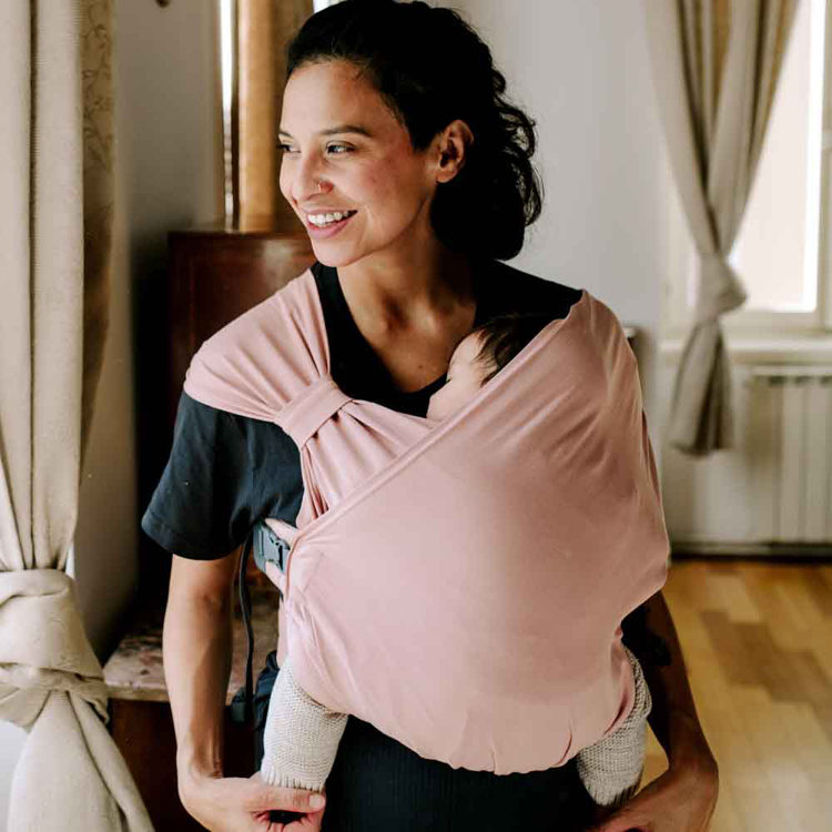 抱っこ紐ペアレンティングアワード受賞BobaBlissだっこひもコンパクト新生児から簡単装着天然素材16kgまで出産祝いコットン綿ボバブリスboba（ボバ）