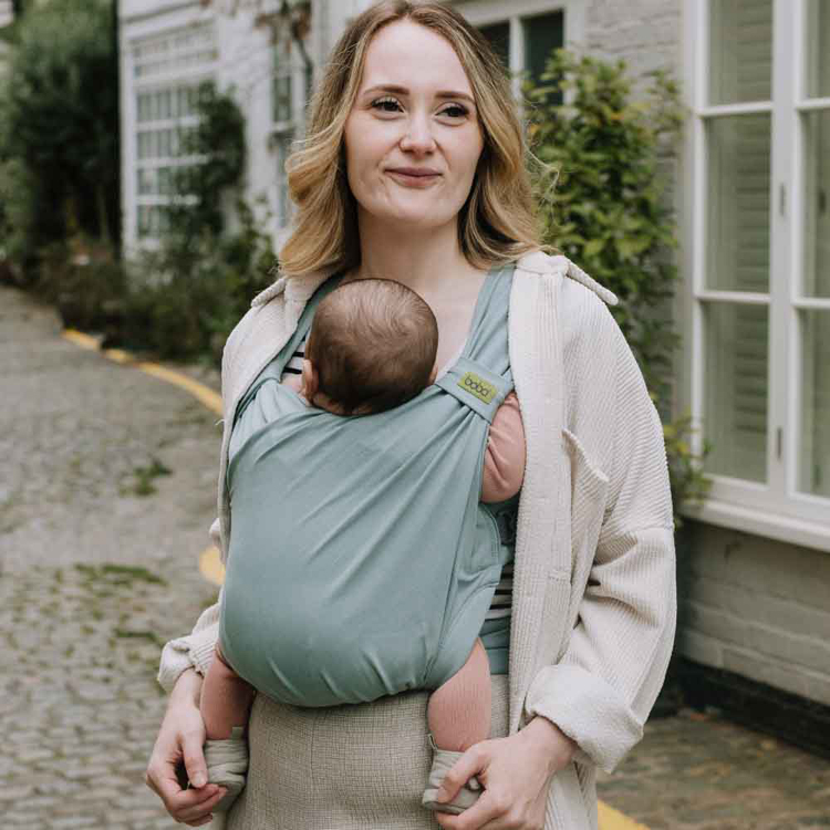 抱っこ紐ペアレンティングアワード受賞BobaBlissだっこひもコンパクト新生児から簡単装着天然素材16kgまで出産祝いコットン綿ボバブリスboba（ボバ）