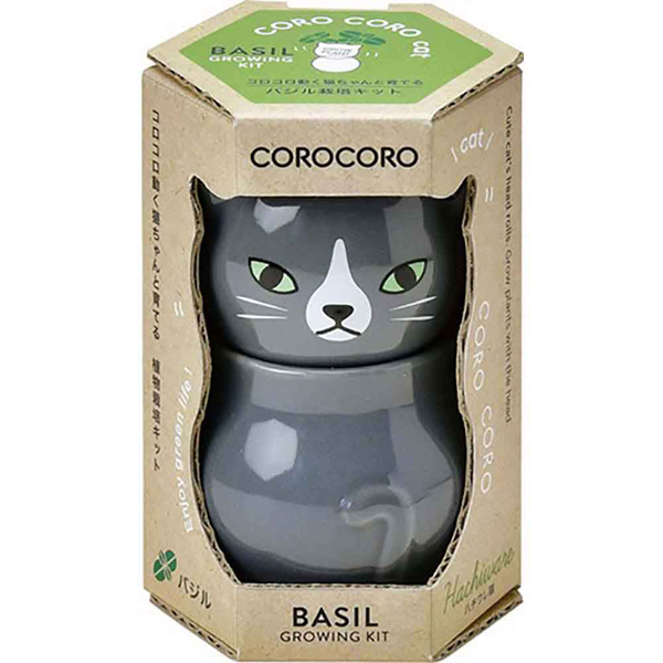栽培キット ミント バジル ワイルドストロベリー コロコロ キャット