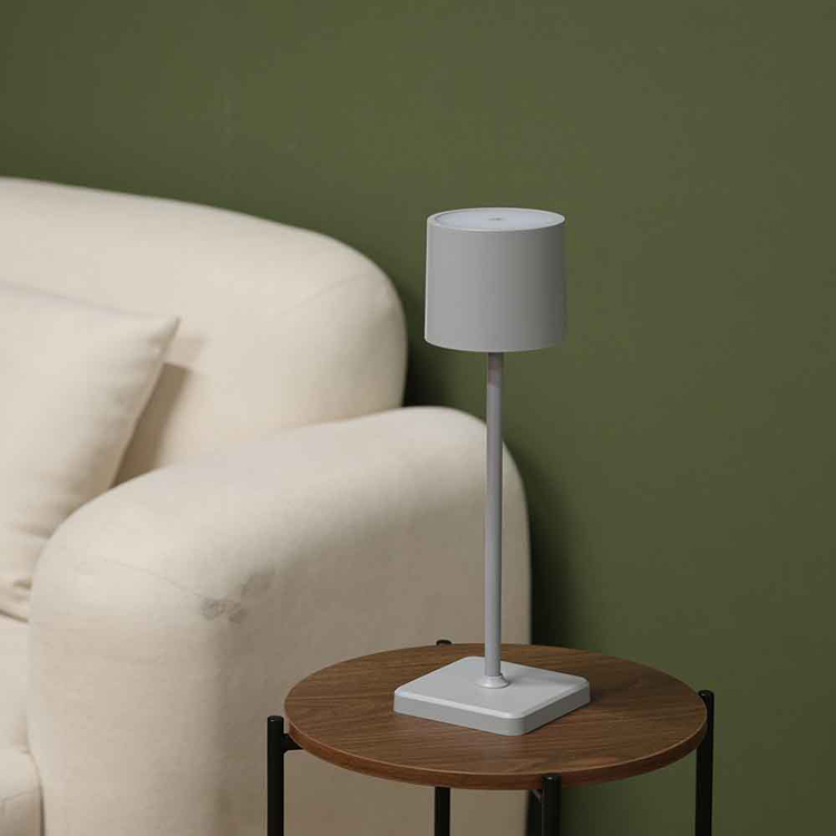 テーブルランプタッチ操作置くだけ充電卓上LEDシンプルデザイン無段階調光間接照明おしゃれ3色モードテーブルランプ 