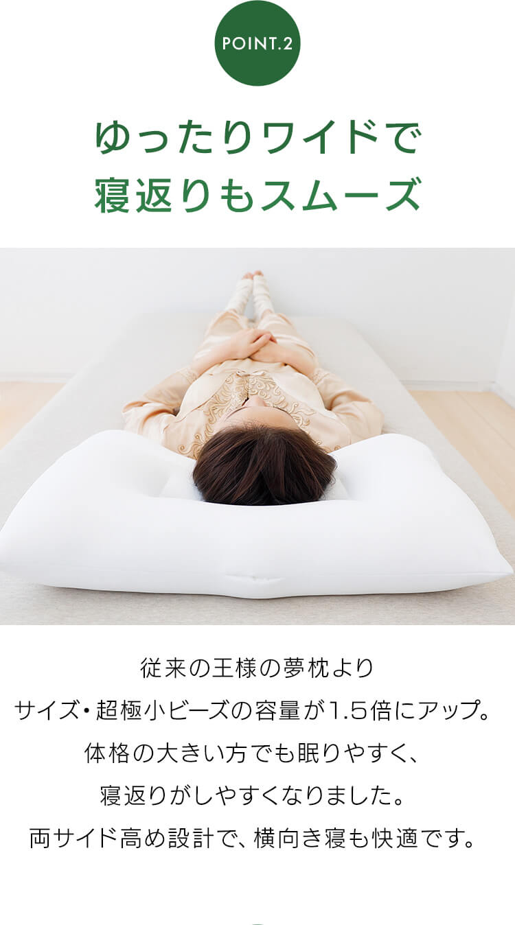 枕 王様の夢枕II 洗える まくら 王様の枕 標準サイズ Beech (B