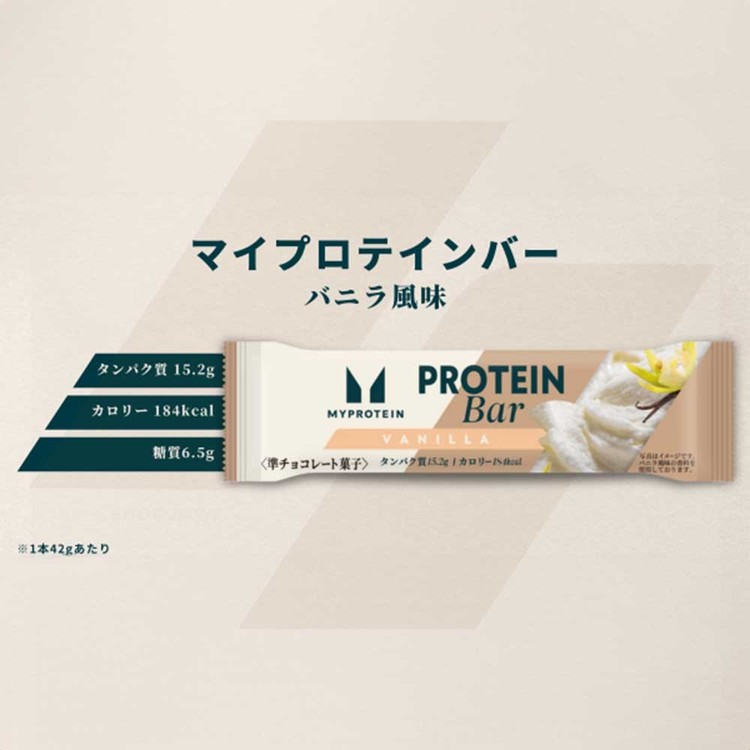 マイプロテインバー チョコレート味 バニラ風味 (8本) ドルチェ