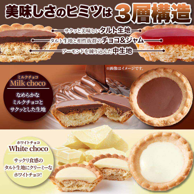 クッキーチョコタルトジャムタルト洋菓子ギフト自家需要お土産贅沢個包装大容量プチタルトアソート5種20個 