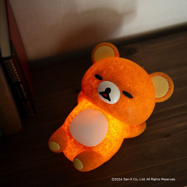 リラックマリラックマライトライトパウダーライトやさしい光クリスマスパウダーライトリリック 