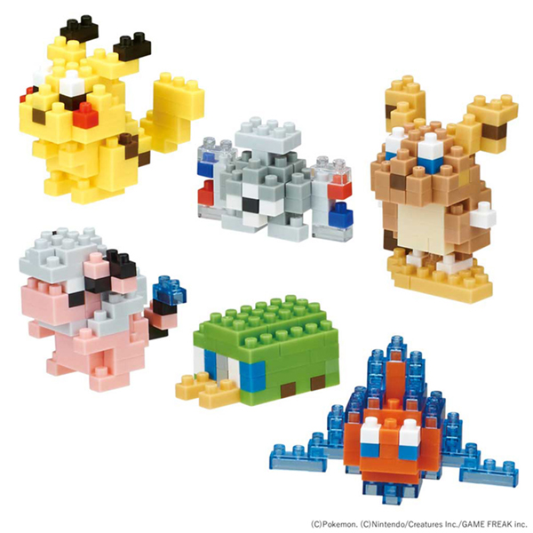 カワダ ナノブロック ポケモン ブロック ポケナノ ミニナノ タイプ電気