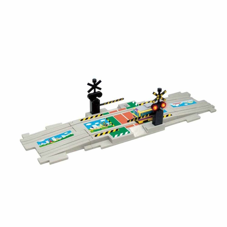 新幹線鉄道パズル知育電車のりものギフトプレゼントパネルワールド玩具パネルワールド　専用拡張パネル　踏切3増田屋コーポレーション 