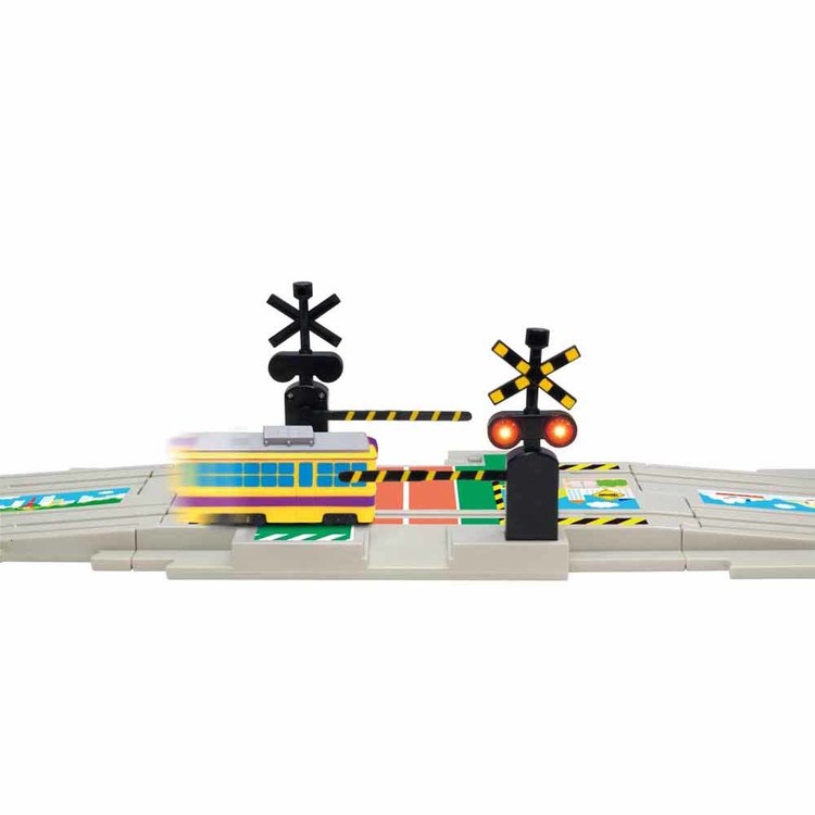 新幹線鉄道パズル知育電車のりものギフトプレゼントパネルワールド玩具パネルワールド　専用拡張パネル　踏切3増田屋コーポレーション 