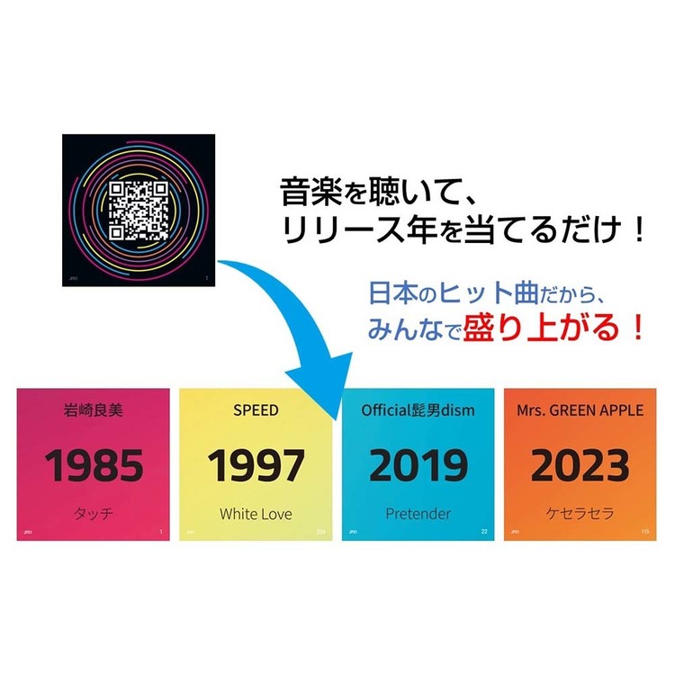 ボードゲームカードゲームテーブルゲームアナログゲームHITSTER日本語版ジーピー 