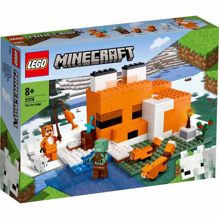 とりひき レゴ LEGO 21178 MINECRAFT マインクラフト マイクラ キツネ小屋