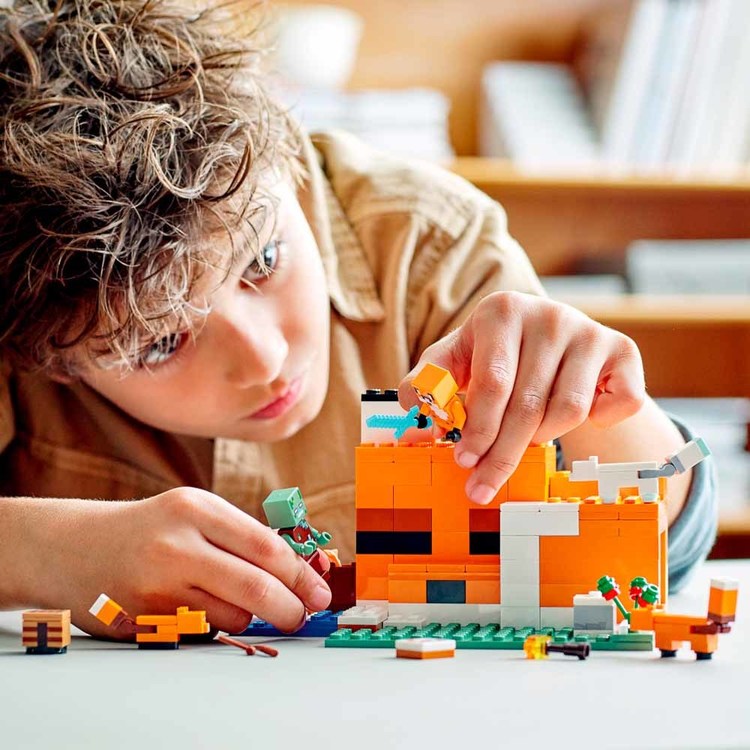 レゴ LEGO 21178 MINECRAFT マインクラフト マイクラ キツネ小屋