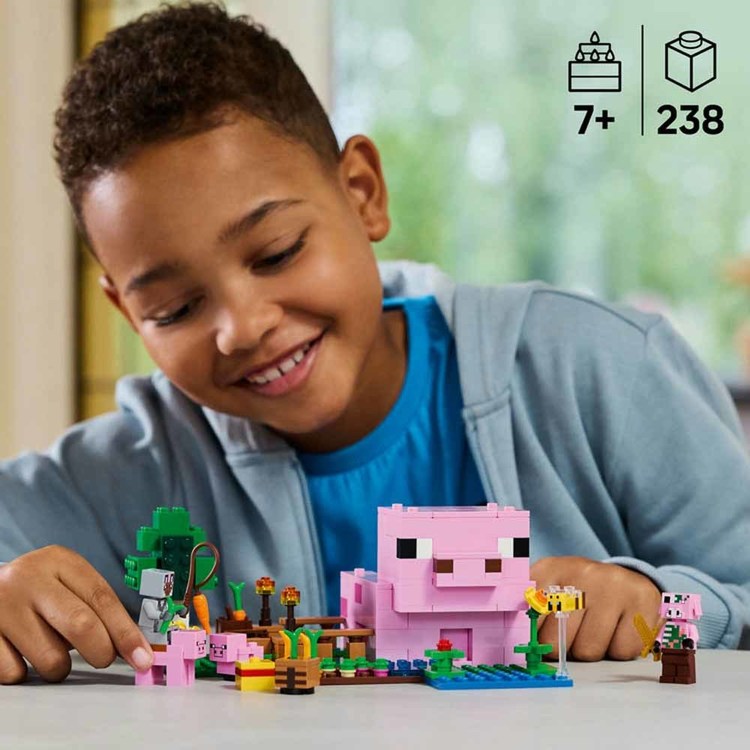 レゴ LEGO 21268 MINECRAFT マインクラフト マイクラ 赤ちゃんブタ