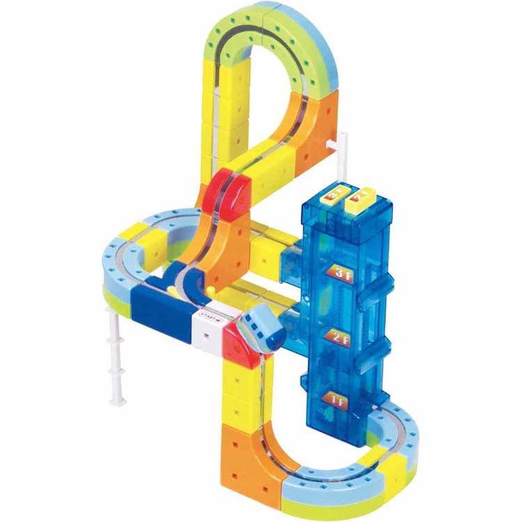 STEAM レール キューブ 知育 車 電車 ブロック おもちゃ大賞2025優秀賞