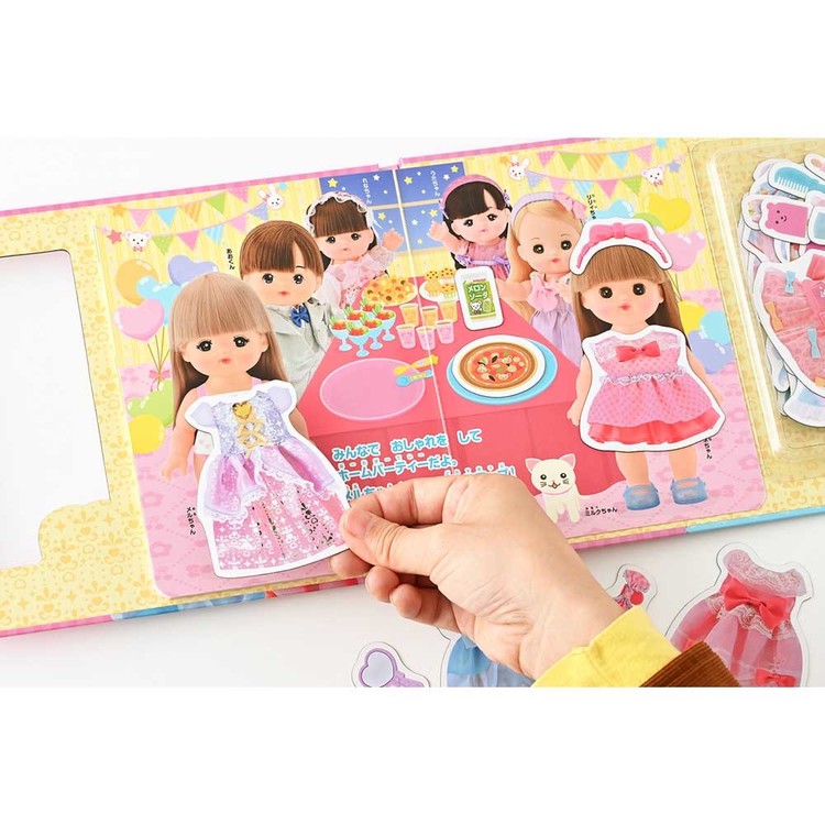 幻冬舎メルちゃんマグネット絵本書籍マグネットえほんメルちゃんおしゃれしましょ株式会社幻冬舎 