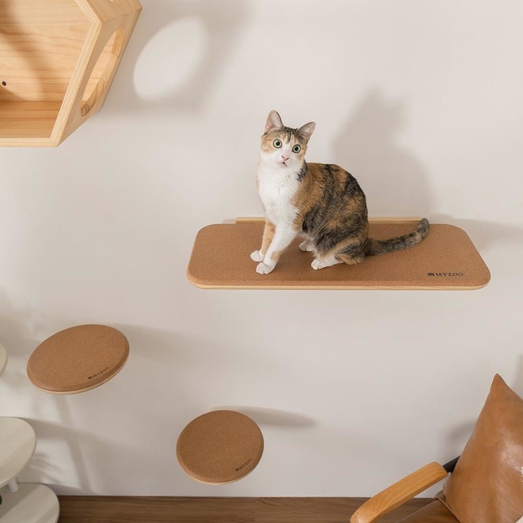 キャットウォークキャットステップ猫用品ペット用品猫家具壁掛けシニア猫ペット共生猫部屋短足猫MZ0026長彩株式会社 