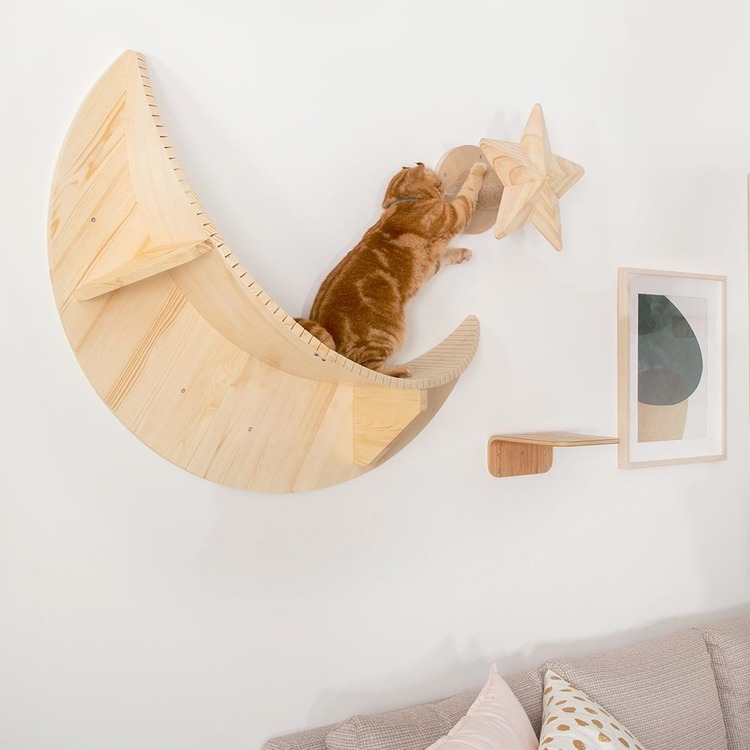 キャットウォーク キャットステップ 猫用品 爪とぎ ペット用品 猫家具