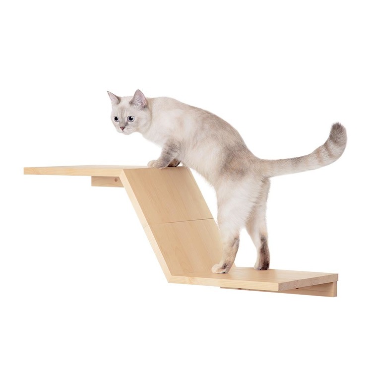 キャットウォークキャットステップ猫用品ペット用品猫家具壁掛けシニア猫ペット共生猫部屋短足猫ZONE長彩株式会社 
