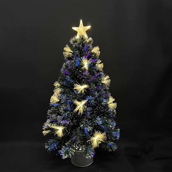 クリスマスツリー ファイバーツリー ミニツリー LED クリスマス