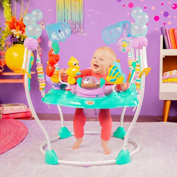 ディズニーリトルマーメイドジャンパー歩行器6ヶ月〜室内キャラクターkids2ベビー赤ちゃんディズニー・リトルマーメイド・アクティビティジャンパーkids2 