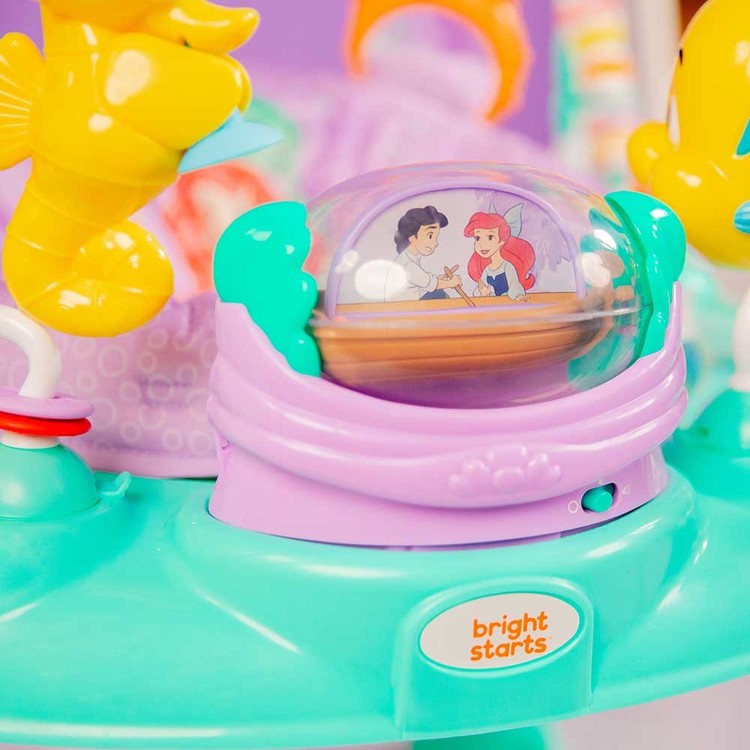 ディズニーリトルマーメイドジャンパー歩行器6ヶ月〜室内キャラクターkids2ベビー赤ちゃんディズニー・リトルマーメイド・アクティビティジャンパーkids2 